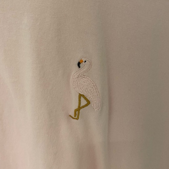 Aritzia Sunday best pink flamingo crop top, size S. - Picture 2 of 3